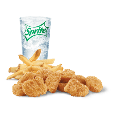 10 PC. Chicken Nugget Combo
