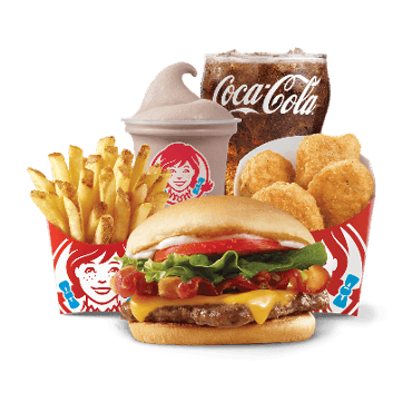 Biggie Bundle Jr. Bacon Cheeseburger