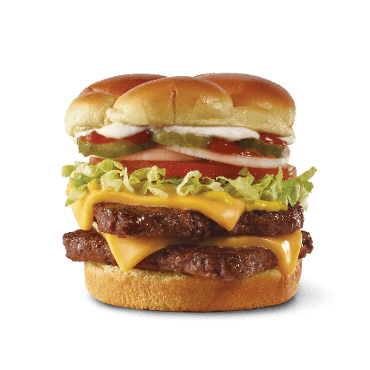 Double Deluxe Cheeseburger