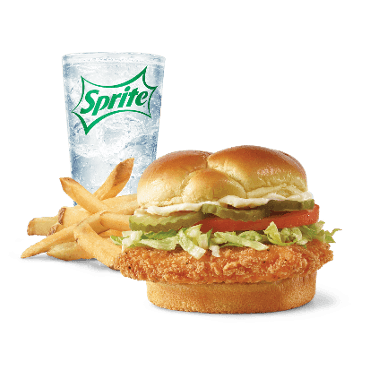Spicy Chicken Sandwich Deluxe Combo