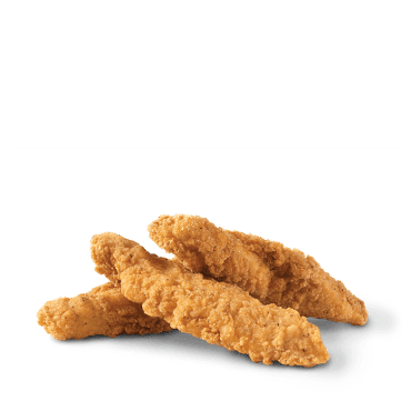 3 lanières de poulet
