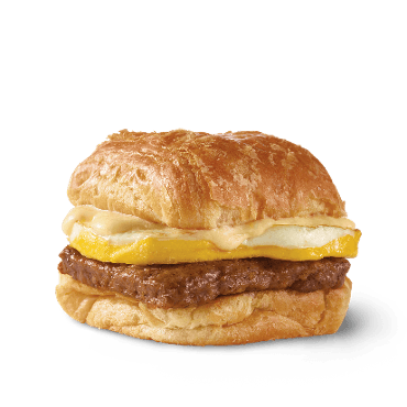 Sausage, Egg & Swiss Croissant 