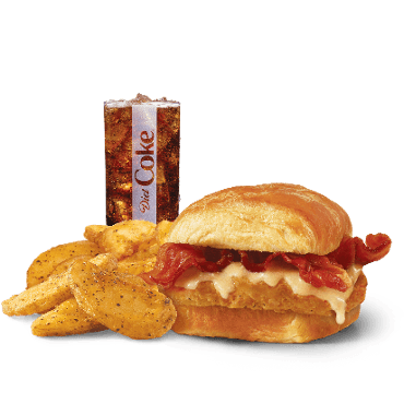 Maple Bacon Chicken Croissant Combo
