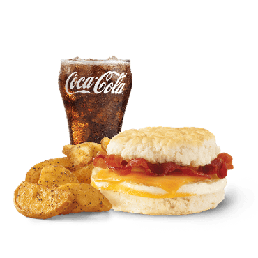 Bacon, Egg & Cheese Biscuit Combo